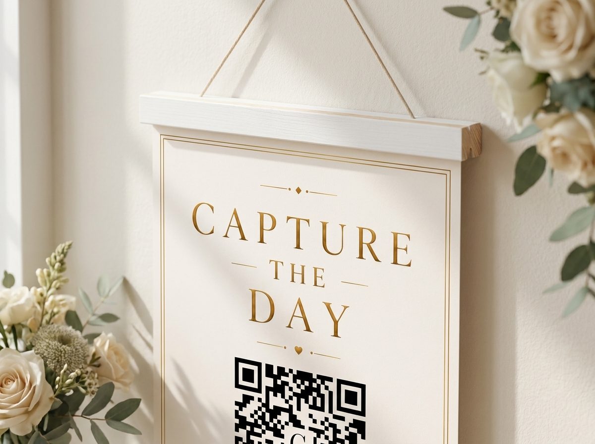 Ready-to-Hang QR Poster - 8" x 12"
