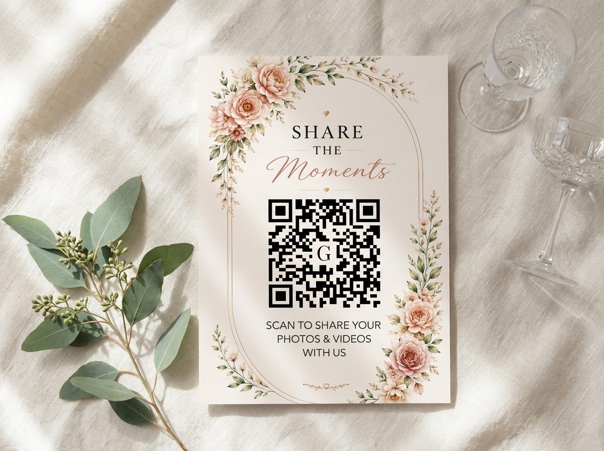 Classic QR Poster - 8" x 12"